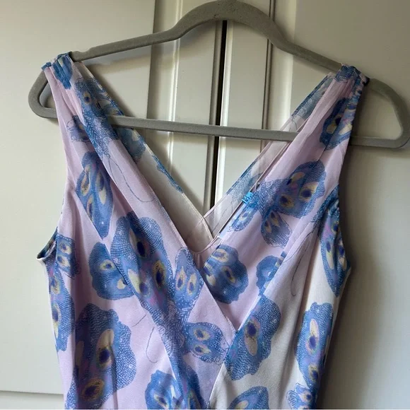 DVF Dita silk butterfly dress - Picture 5 of 16